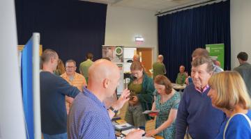 People at Bristol Home Energy Fair