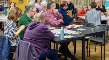 Residents taking part in a Community Energy Network workshop.